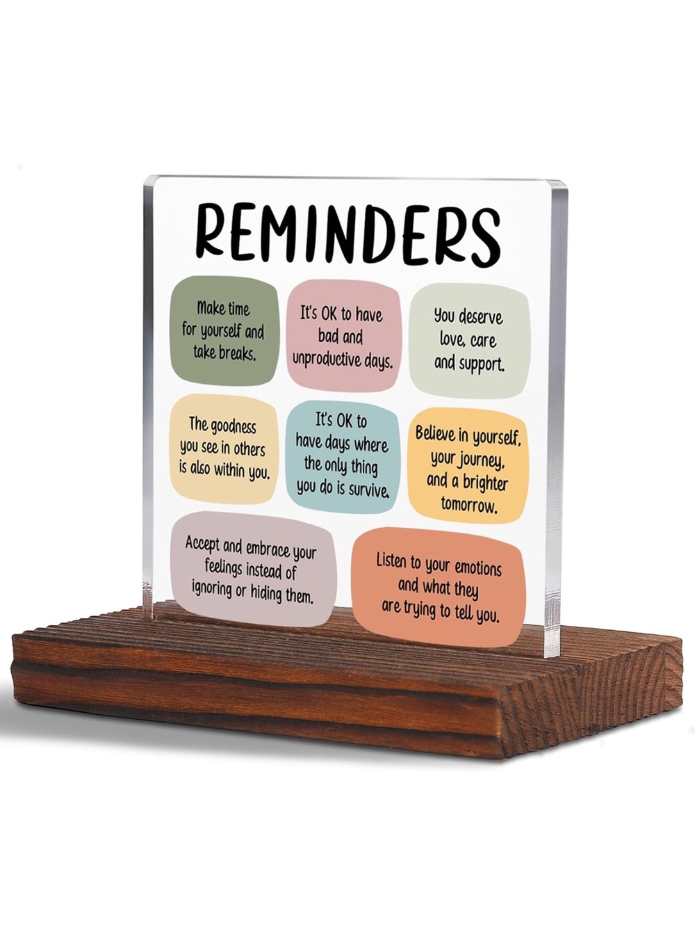 Inspirational Office Decor Plaque
